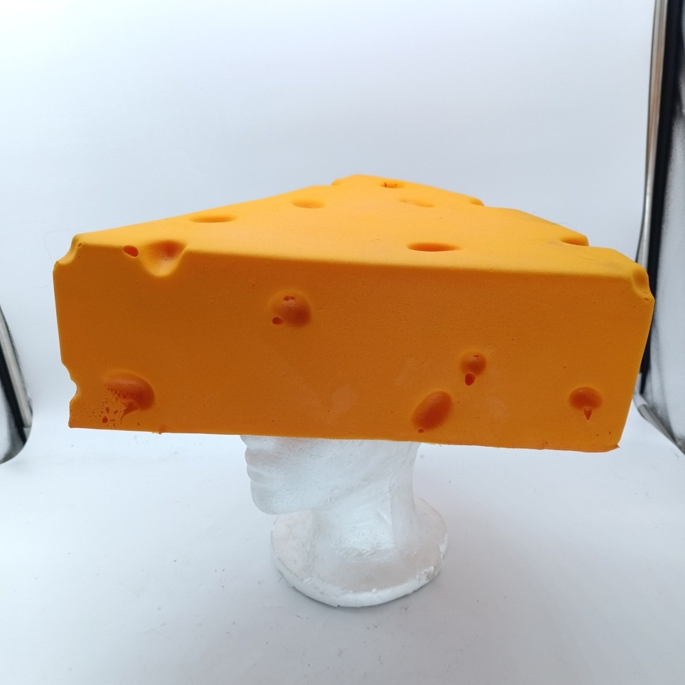 The Original Cheesehead NFL Green Bay Packers Foamation Inc Cheese Hat Orange